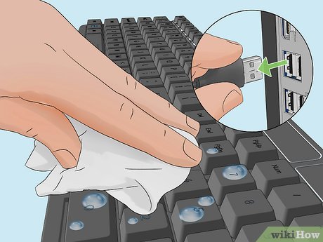 Clean the keyboard
Check for stuck keys