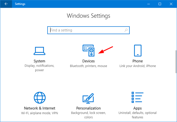 Close all running applications on your computer.
Open the Control Panel and navigate to the "Devices and Printers" section.