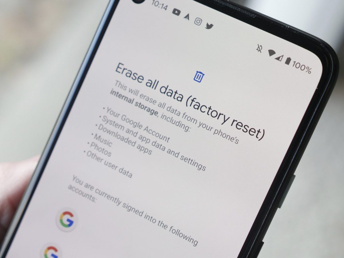 Follow the on-screen instructions to perform a factory reset.
This will restore your device to its original settings, fixing any persistent software issues.