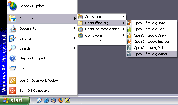 Launch OpenOffice on your Windows 10 computer.
Click on Tools in the top menu.