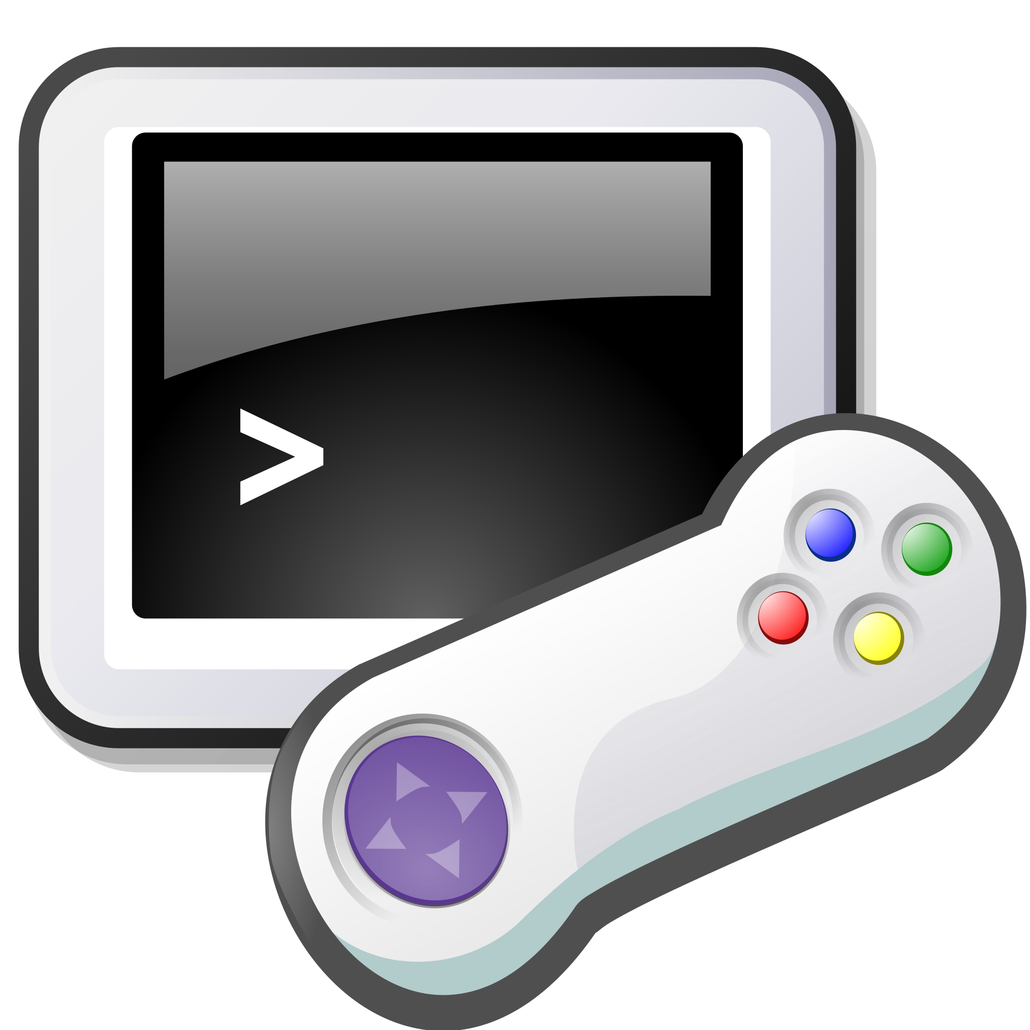 Old video game console icon