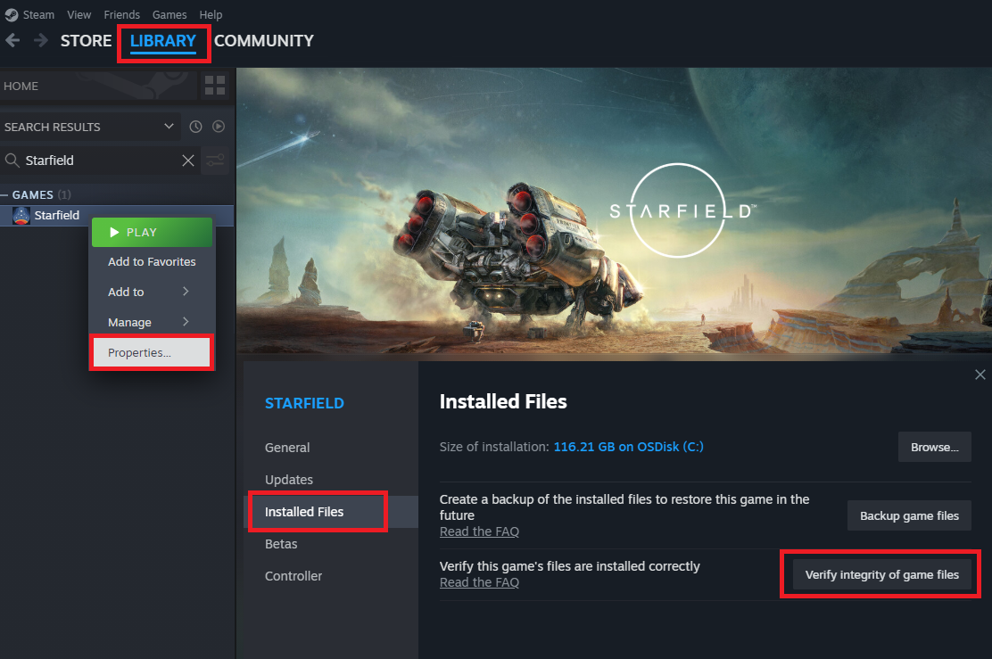 Open the game launcher or platform (e.g., Steam, Battle.net).
Locate the option to verify or repair game files.