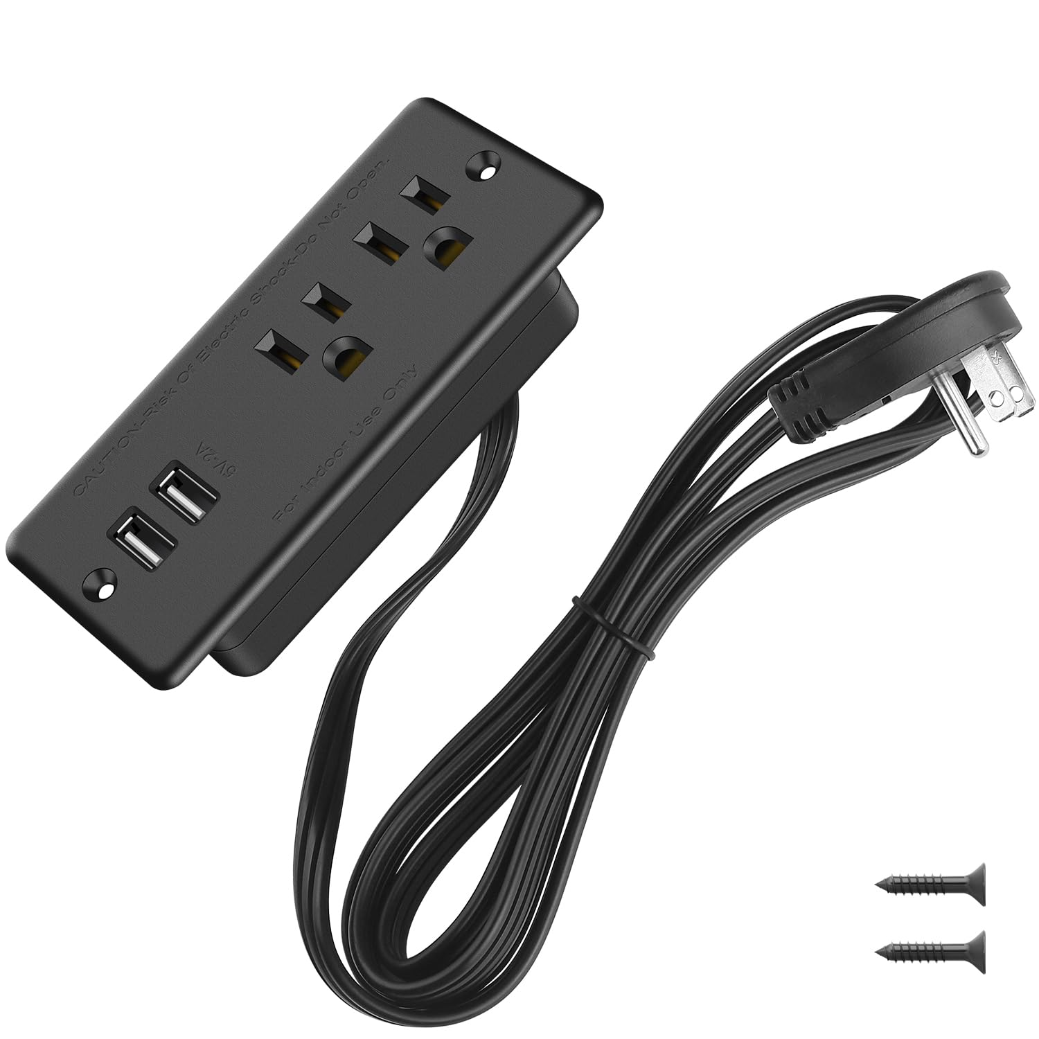 Power cord and outlet socket