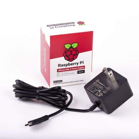 Raspberry Pi power supply and cable connections