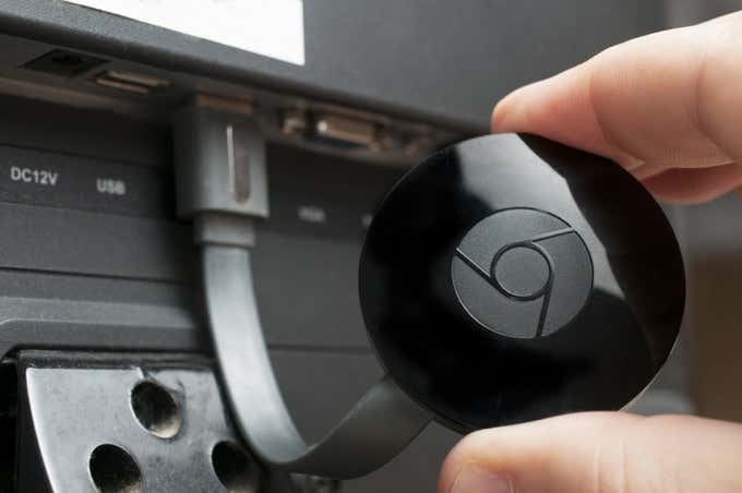 Restart your Chromecast and router
Unplug your Chromecast and router from the power source