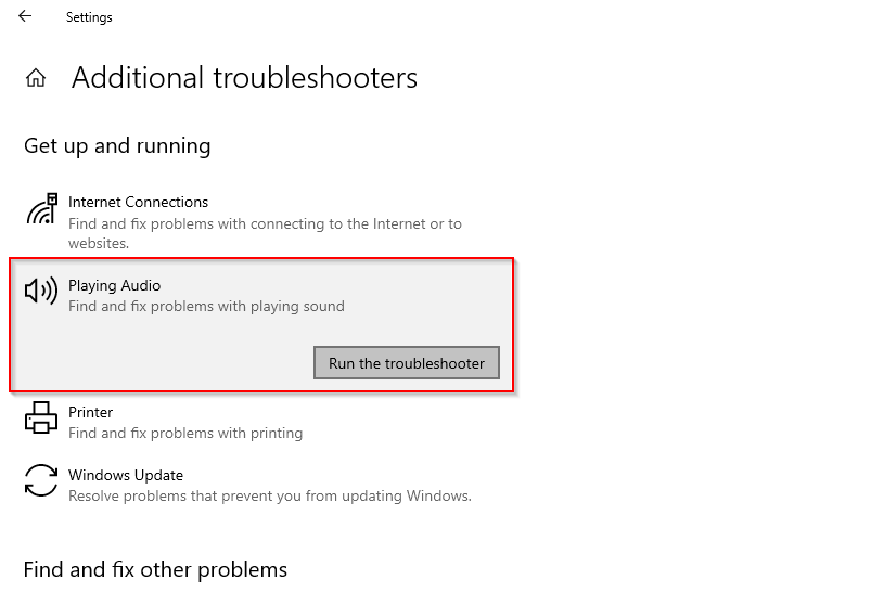 Run the Audio Troubleshooter: Windows 10 includes a built-in troubleshooter that can detect and fix common audio problems. To run it, go to Settings > Update & Security > Troubleshoot and select the "Playing Audio" troubleshooter.
Check for Windows updates: Keeping your operating system up to date can often resolve compatibility issues and improve overall system performance. Check for updates in Settings > Update & Security > Windows Update.