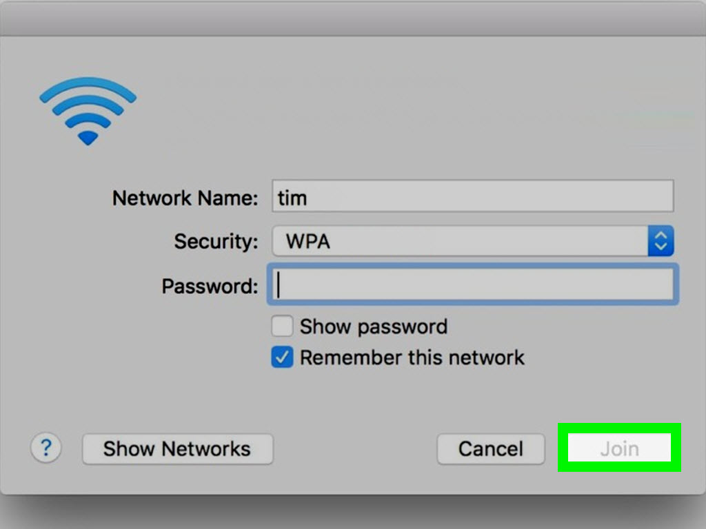 Step 13: Select the Wi-Fi network that you want to connect to
Step 14: Enter the password for the Wi-Fi network