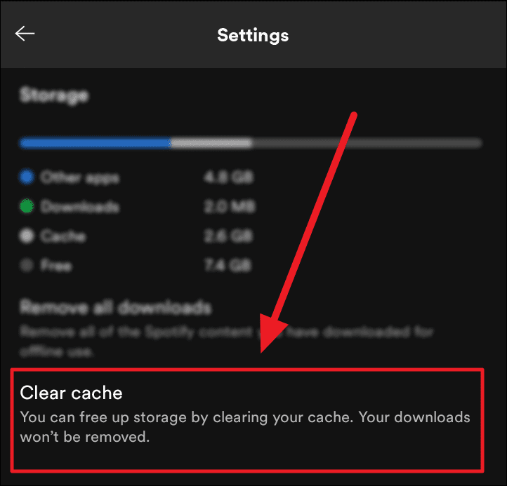 Update Spotify app: Ensure that you have the latest version of Spotify installed on your device.
Clear cache and data: Clearing the cache and data of the Spotify app can help resolve playback issues. Instructions may vary depending on your device.